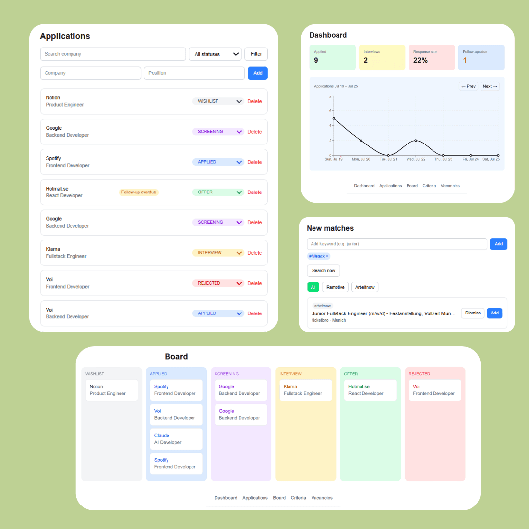 ApplyTrack screenshot